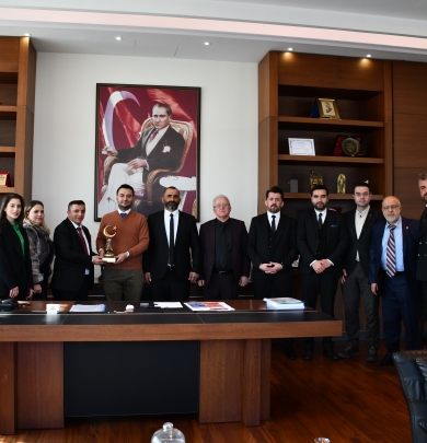 Tümkasderden Çorlu TSO Başkanına Ziyaret