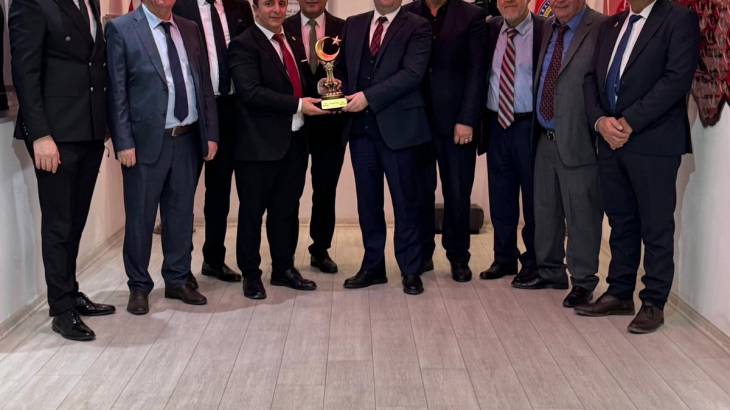 Tümkasderden Çorlu Emniyet Müdürümüz Sayın Ebubekir ULUTÜRK 'e Ziyaret