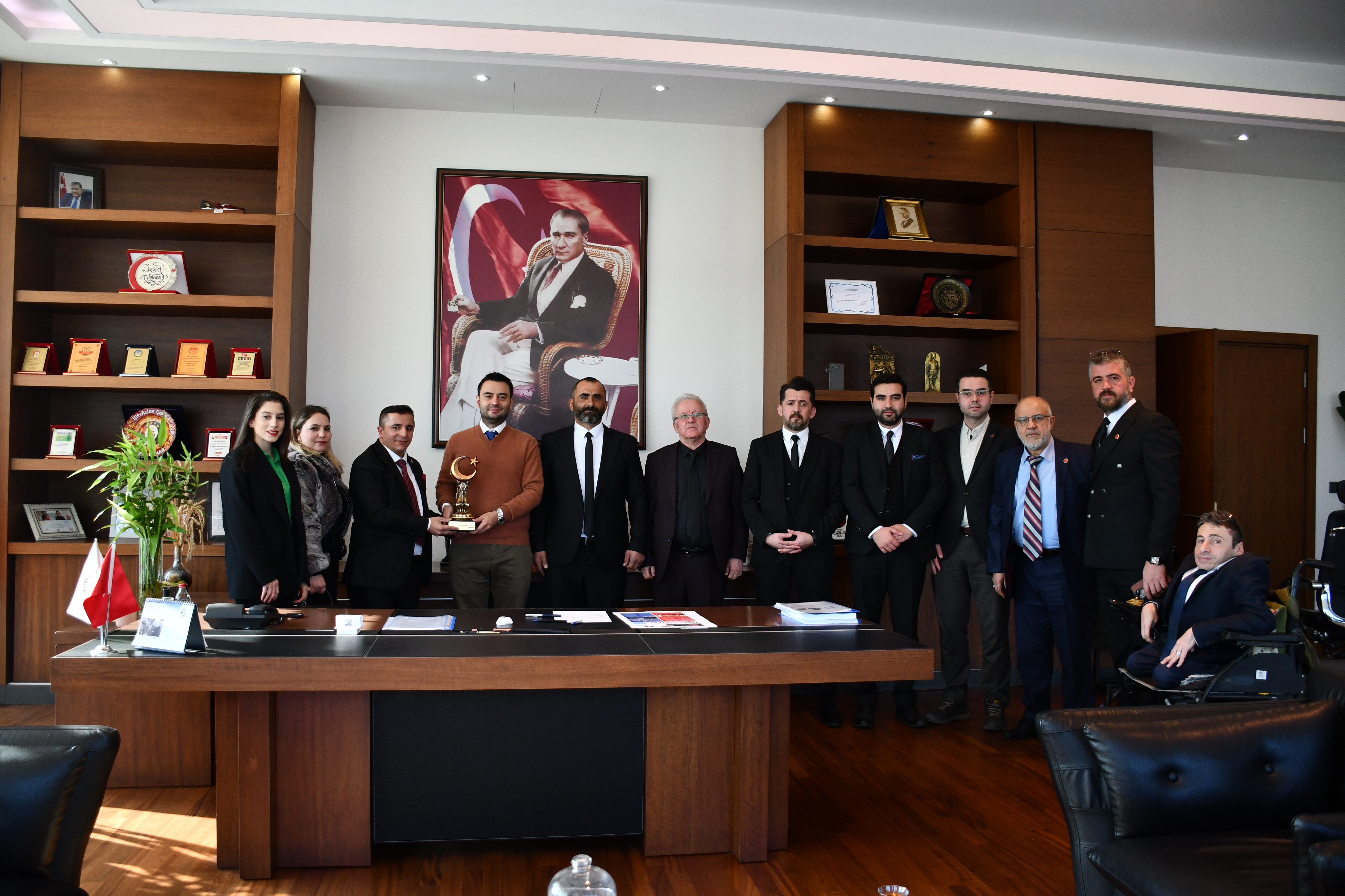 Tümkasderden Çorlu TSO Başkanına Ziyaret